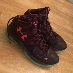 Youth size 6 UA high tops